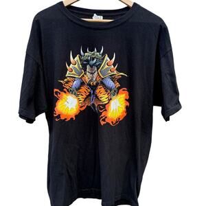 Charlie Sheen Violent Torpedo of Truth 2011 Tour Black Shirt Size XL